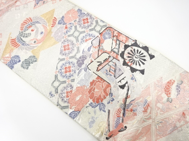 JAPANESE FUKURO OBI / SAGANISHIKI / WOVEN PHOENIX